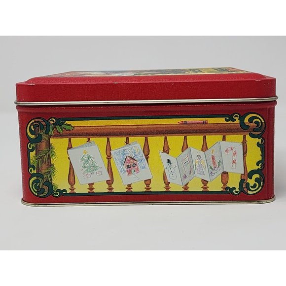 Vintage Crayola Crayons Trade Mark 1992 Holiday Edition‎ Tin Box - Picture 3 of 11